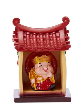 妙工坊寺庙祝福车载饰品手办财神