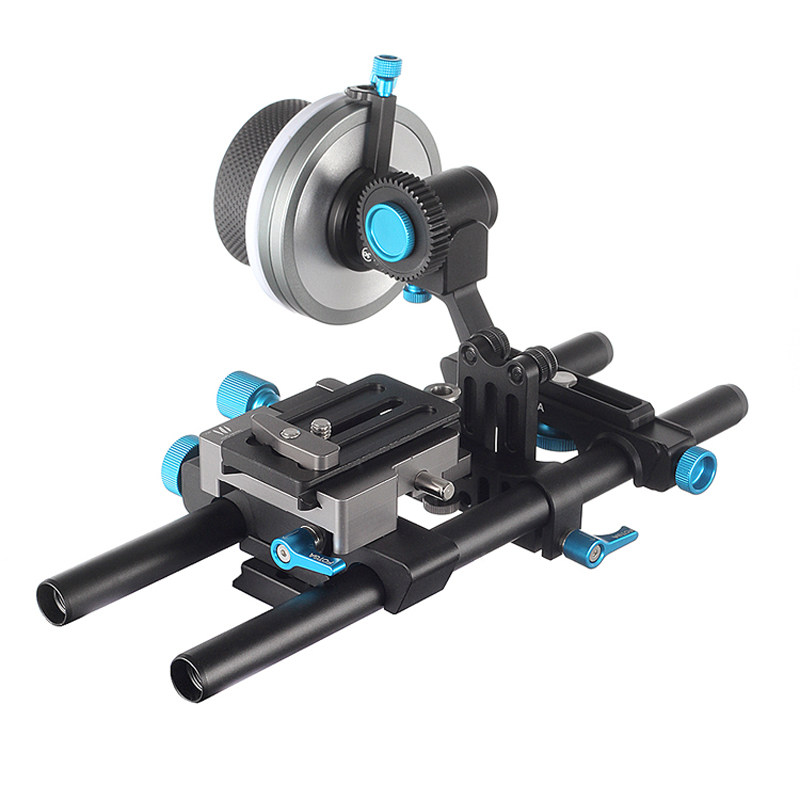 FOTGA 摄影套件跟焦器轨道摄影摄像套件15mm轨道系统适用GH5 A7A9