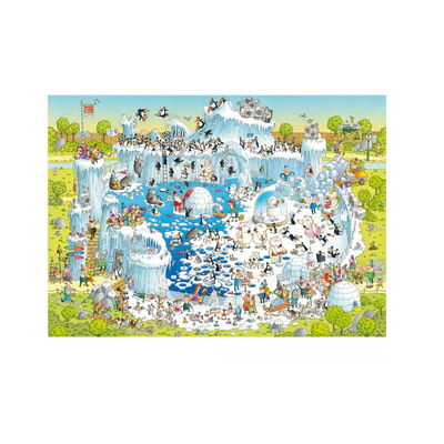 heye现货进口疯狂动物园企鹅拼图