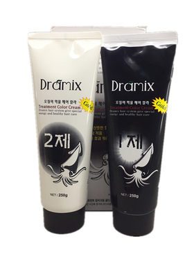 实体正品韩国dramix营养染发膏