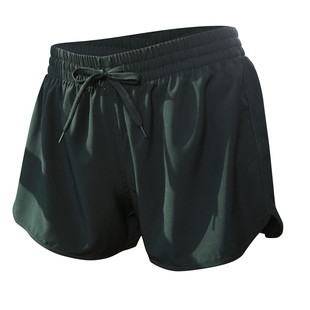 大码运动速干短裤女配打底单层胖mm夏透气跑步马拉松训练宽松