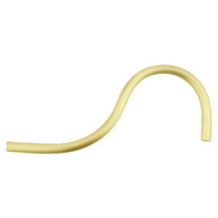 全铜7字管壁灯吊灯延长弯管M10内牙全铜空心管灯具DIY玻璃罩固定