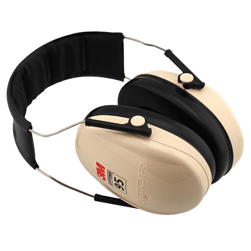 正品 3MH6A专业隔音耳罩防噪音学习睡觉工厂降噪声耳机睡眠射击