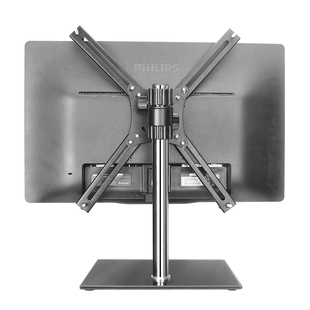 无孔显示器底座液晶电脑支架台式升降桌面架子万能通用19 27 24寸