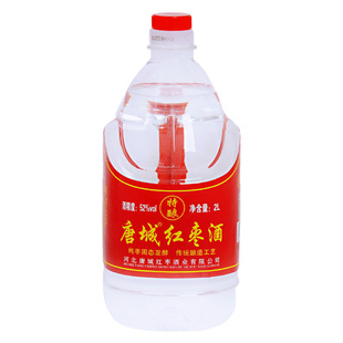 唐城红枣酒河北特产自酿窖藏纯枣陈酿52度原浆枣酒2000ml