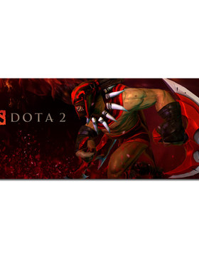 DOTA2刀塔剑圣火女小黑月骑冰女游戏周边定制超大鼠标垫桌垫包邮