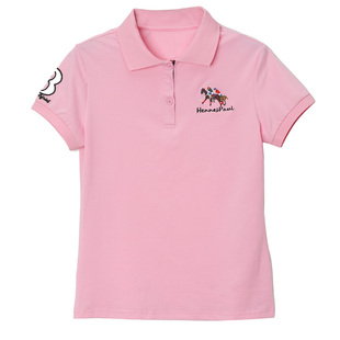 短袖女保罗新款潮女装夏有领运动女士上衣宽松翻领polo衫t恤带领