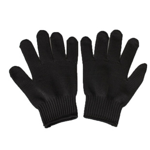 加厚5级钢丝防割手套防刀户外防滑透气防身手套防滑耐用安全劳保