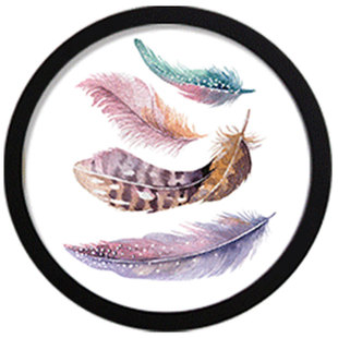 简约现代圆形相框10寸12寸7寸16挂墙46050cm中式装裱画框创意圆框