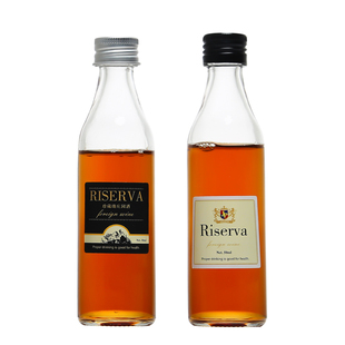 促销50ml100ml半斤玻璃空酒瓶子白酒瓶药酒瓶密封瓶透明小酒瓶酒