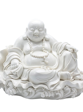 旺盛德化陶瓷弥勒佛像笑佛大肚佛