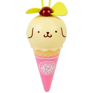 日本Sanrio正品Pompompurin布甸狗 迷你電風扇隨身小風扇(雪糕)