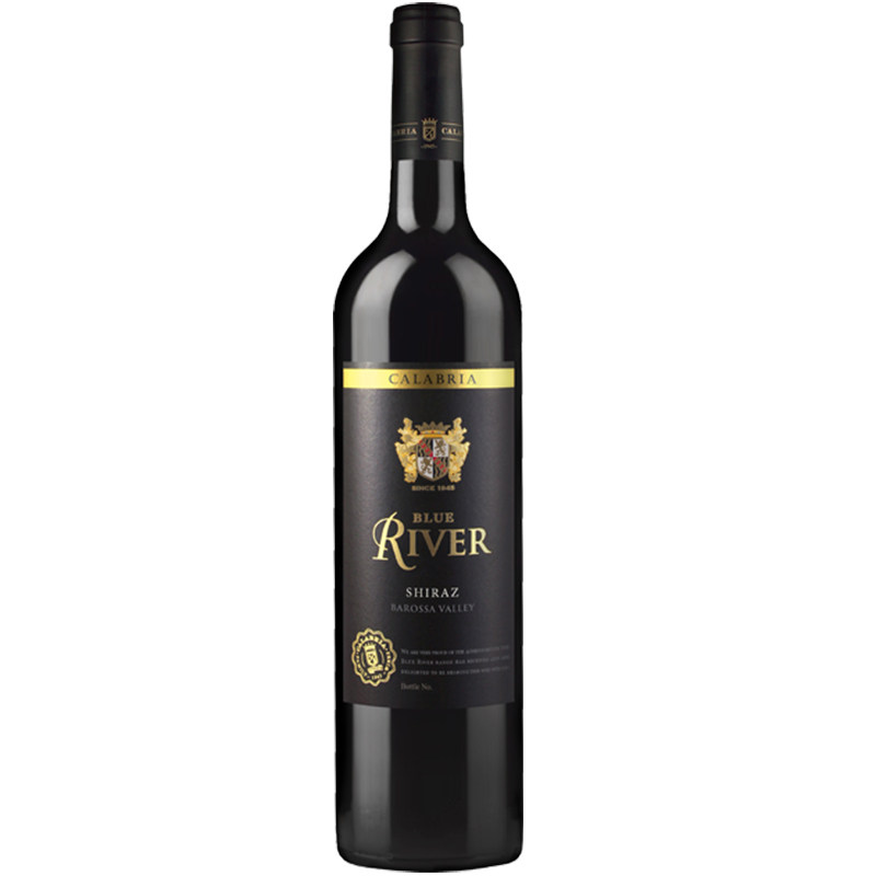 澳佳蓝河blueriver黑标进口红酒