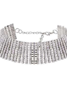 张嘉倪同款舞台年会晚宴礼服项链