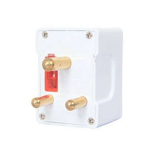 15A大南非插头转16A三扁插座一转三位国标多用插空调转换器包邮