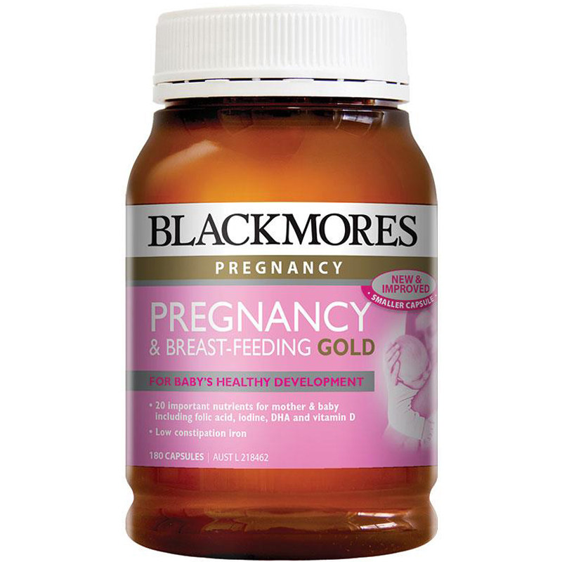 澳洲Blackmores/澳佳宝 Pregnancy孕妇哺乳期黄金营养素180粒