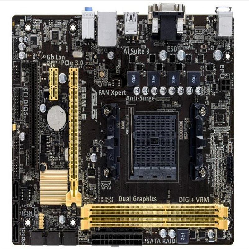 Baseboard 8a98 保一年新Asus/华硕A88XM-A A68HM FM2+A88主板A55 A58主板x4 860K_虎窝淘