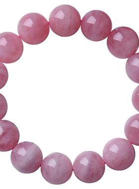 粉水晶手链马粉手链女马达加斯加