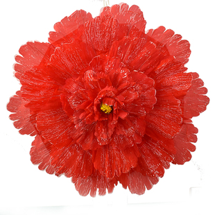 牡丹花伞舞蹈道具演出伞幼儿园大型舞台表演花伞运动会开幕式道具