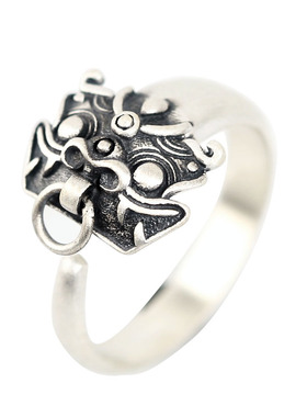 纯银复古民族风开口礼物戒指