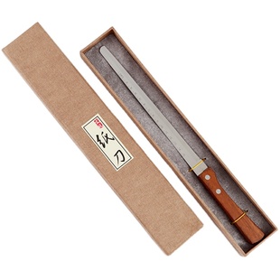 大山皮纸宣纸裁纸刀不锈钢手动带刻度多功能裁剪刀文房四宝书法国画宣纸专用手工美工刀复古办公室用品拆信刀