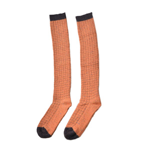 堆堆袜女韩国秋冬潮个性粗毛线日系裙袜兔羊毛长筒过膝高筒大腿袜