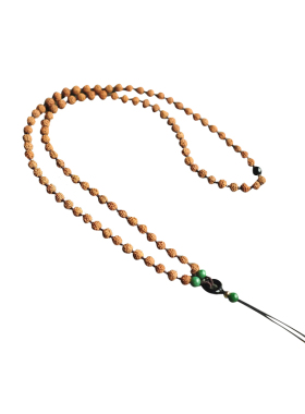 「尊音」尼泊尔五瓣金刚菩提子玉器项链挂绳毛衣链SG57