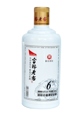 富裕老窖6号38度白酒ml六号浓香