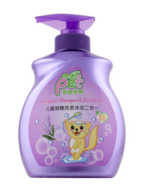 婴儿洗发沐浴露安安皮特儿童