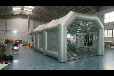 inflatable spray booth