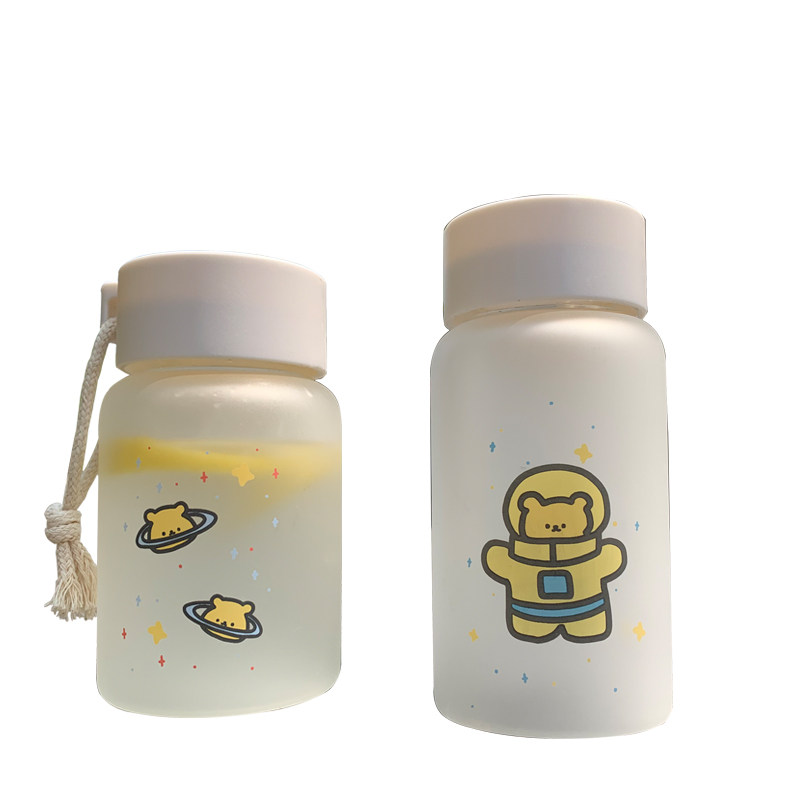 高颜值磨砂学生森系少女杯子