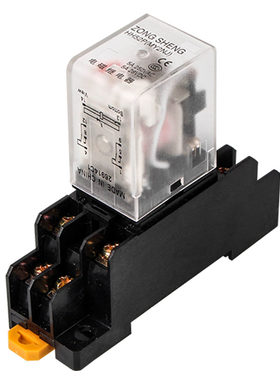 宗盛电磁继电器220V380V带底座