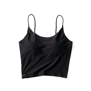细肩带吊带背心打底内衣透视衫内搭冰丝裹胸抹胸带胸垫文胸上衣女