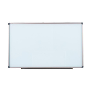 包邮带框磁性钢化玻璃白板挂式90 120 办公教学家用写字黑板定做