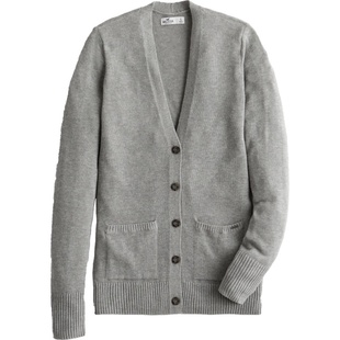 美国Hollister海鸥夏慵懒风针织开衫外套女毛衣防晒外衫外搭披肩