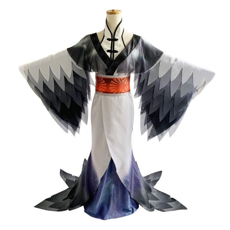 现货第五人格红蝶cos服镜悦鹤影仙鹤新皮肤监管者动漫游戏cosplay