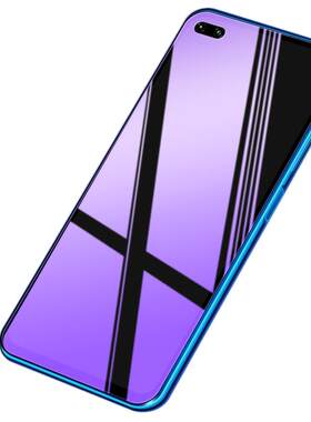 适用华为荣耀v30钢化膜v30pro全屏覆盖honor v30手机膜v3o全包por抗蓝光防指纹防摔屏保玻璃贴膜无白边全包