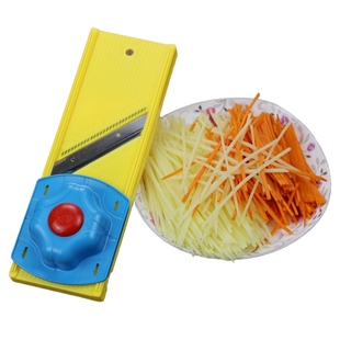 龙江切菜器 土豆丝切丝器 刨丝器厨房擦丝器仿刀切方形丝带护手