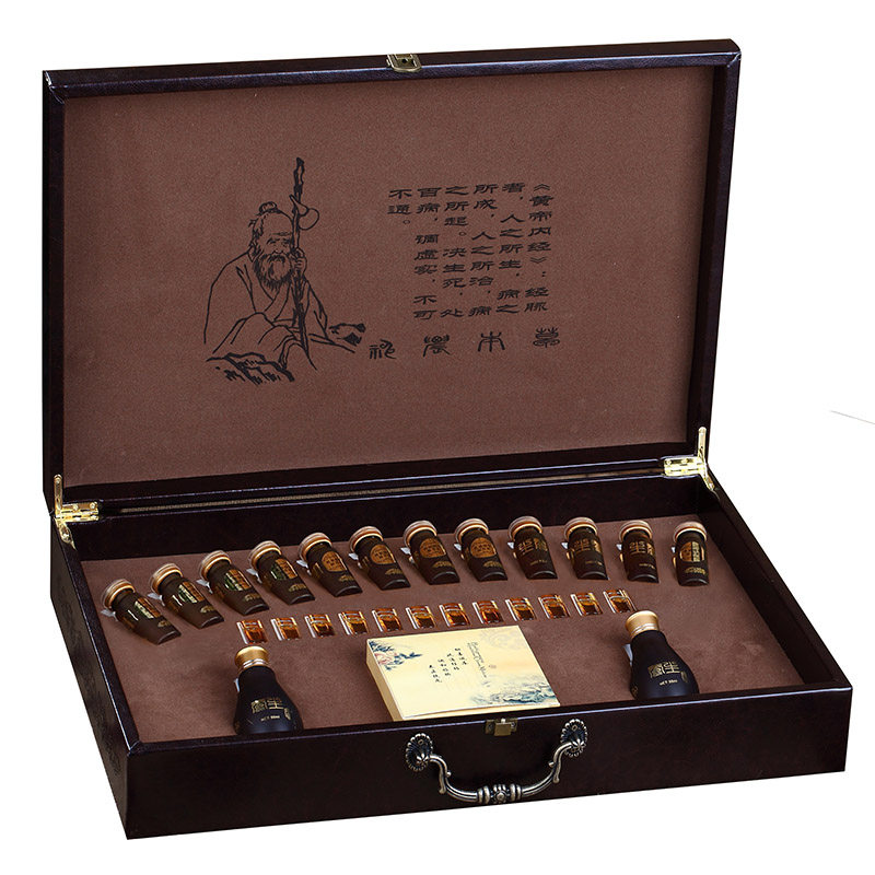 乳腺疏通蚕丝油养生套盒 淋巴去毒改善增生肿块发热药油胸部按摩