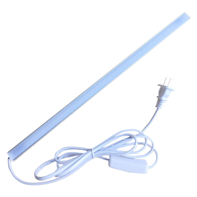 220V超薄橱柜灯LED柜底灯嵌入式灯带开关厨房酒柜吊柜衣柜长灯条