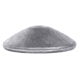 铅坠翻板钩远投海竿海杆抛竿饼盘方块翻版钩空心扁铅通心钓鱼配件