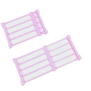 衣柜收纳整理分层架免钉伸缩柜子隔板撑棚橱柜内隔断隔层置物架子