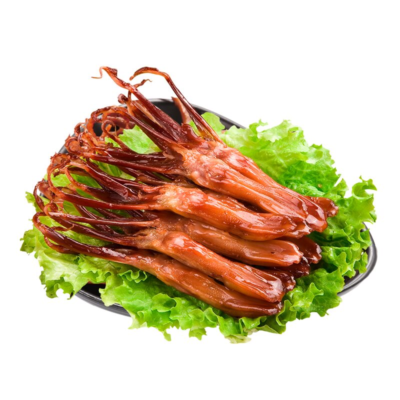 来伊份酱香鸭舌500g温州卤味甜辣