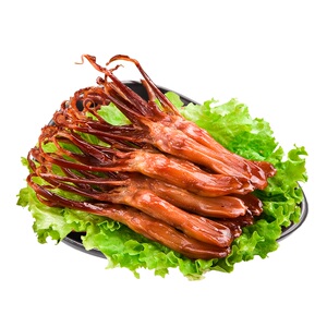 来伊份酱香鸭舌500g温州卤味甜辣