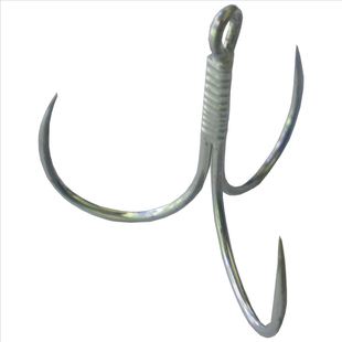 三锚钩尖刃小号中号大号无倒刺三爪钩三叉钩三本钩渔钩鱼钩渔具