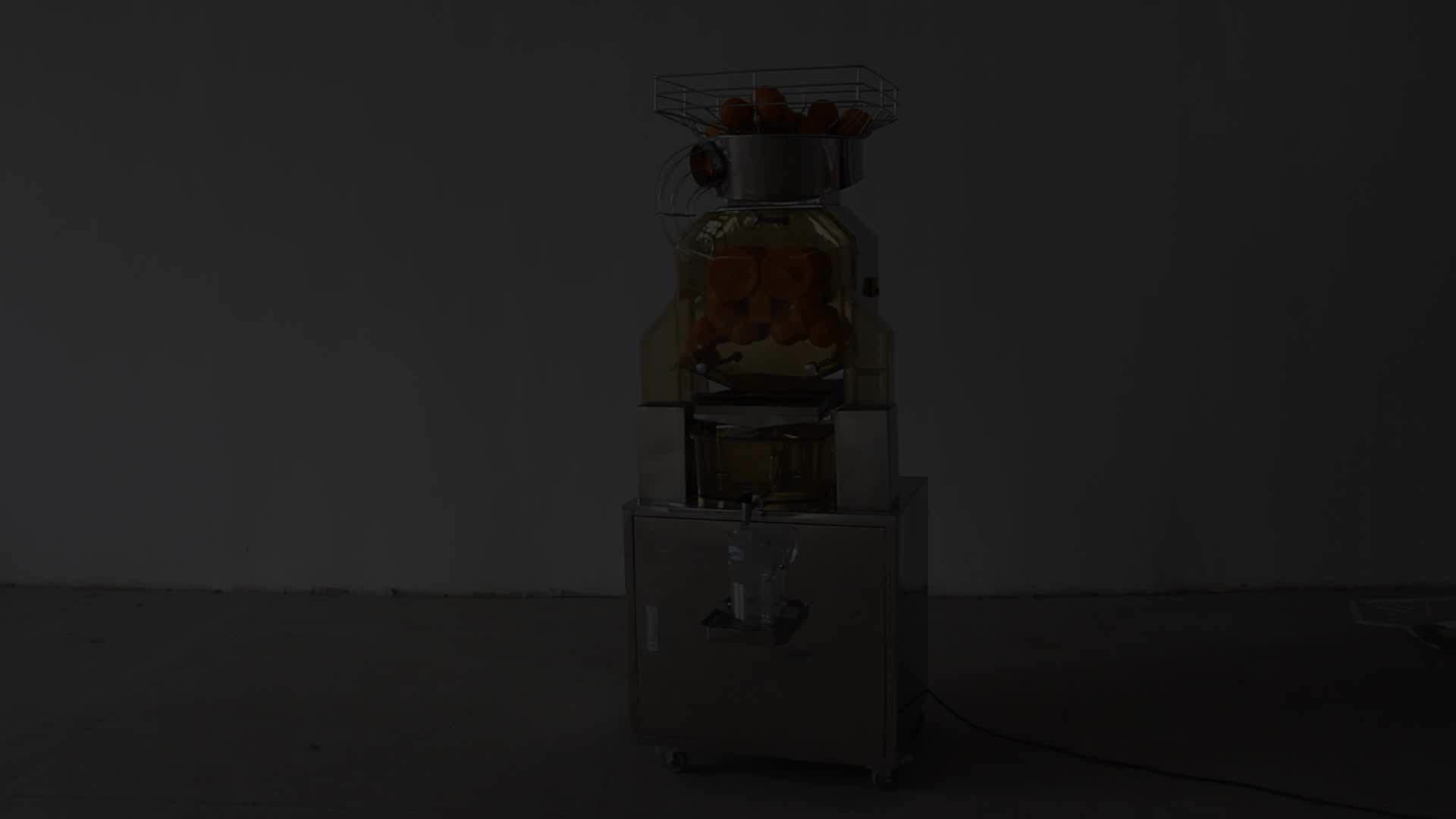 A1 Vertical Stainless Steel 370w Industrial Orange Juicer Automatic