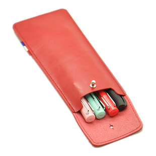 凌美 英雄 LAMY 皮笔套 钢笔 保护套 笔袋 皮套 可容纳多支