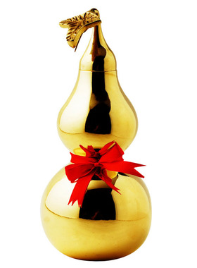 慈风阁纯铜开盖八卦葫芦