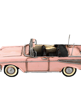 老爷车纯手工酒吧主题餐厅模型