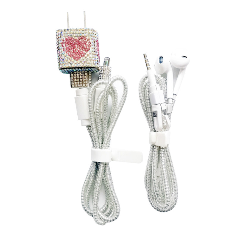适用于iPhone苹果13/12/14pro数据线保护套x/8plus/7充电器保护线